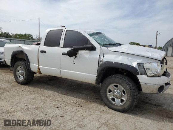 2009 Dodge Ram 2500 SLT with VIN 3D7KS28L19G520137, listed as a Copart auction lot 51266934 with 212,807 mi miles and Salvage Title. Bid and sale history available at carsss.com. Image 4.