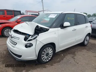 2014 FIAT 500L Easy with VIN ZFBCFABH8EZ002444, listed as a IAAI auction lot 42471881 with 134,266 mi miles and . Bid and sale history available at DreamBid. Image 17.