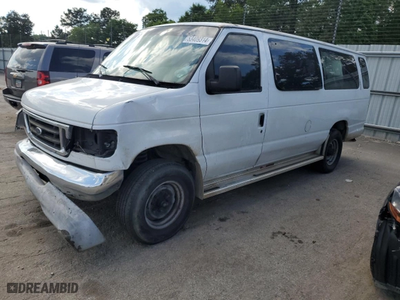 2007 Ford Econoline Wagon XL with VIN 1FBSS31LX7DA29123, listed as a Copart auction lot 80618144 with 220,656 mi miles and Non Repairable. Bid and sale history available at carsss.com. Image 1.