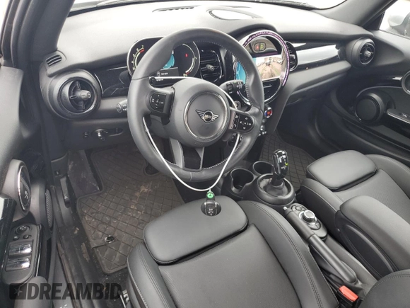 2023 MINI Convertible Cooper S with VIN WMW43DL07P3R10231, listed as a Copart auction lot 72804794 with 7,460 mi miles and Salvage title. Bid and sale history available at DreamBid. Image 8.