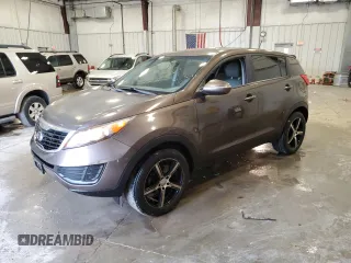 2011 Kia Sportage LX with VIN KNDPB3A23B7088157, listed as a Copart auction lot 55334385 with 163,716 mi miles and Non Repairable. Bid and sale history available at carsss.com. Image 1.