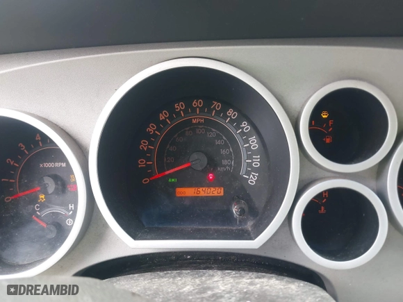 2007 Toyota Tundra SR5 with VIN 5TBBV54187S454250, listed as a IAAI auction lot 41805487 with 164,020 mi miles. Bid and sale history available at carsss.com. Image 7.
