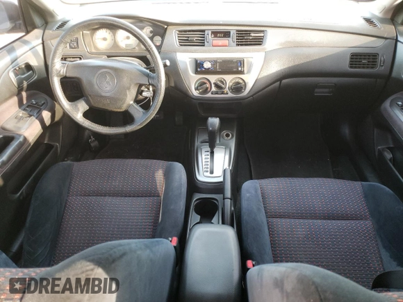 2005 Mitsubishi Lancer with VIN JA3AJ66F25U016375, listed as a Copart auction lot 73584514 with 202,752 mi miles and Clean Title. Bid and sale history available at DreamBid. Image 8.