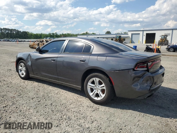 2015 Dodge Charger SE with VIN 2C3CDXBG5FH813332, listed as a Copart auction lot 55855575 with 186,353 mi miles and Clean Title. Bid and sale history available at carsss.com. Image 2.