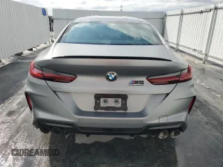 2024 BMW M8 Competition with VIN WBSGV0C08RCP50228, listed as a Copart auction lot 45872745 with 9,621 mi miles and Salvage Title. Bid and sale history available at carsss.com. Image 6.