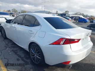 2014 Lexus IS 250 with VIN JTHBF1D26E5014745, listed as a IAAI auction lot 41490300 with Not Provided miles and . Bid and sale history available at DreamBid. Image 3.