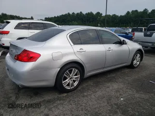 2012 Infiniti G25 x with VIN JN1DV6AR6CM860407, listed as a Copart auction lot 64568594 with 145,298 mi miles and Salvage Title. Bid and sale history available at carsss.com. Image 3.