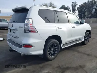 2021 Lexus GX with VIN JTJAM7BX6M5289404, listed as a IAAI auction lot 41695616 with 57,737 mi miles. Bid and sale history available at carsss.com. Image 4.