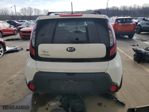 2016 Kia Soul with VIN KNDJN2A2XG7334250, listed as a Copart auction lot 89305275 with 151,774 mi miles and Salvage Title. Bid and sale history available at carsss.com. Image 6.
