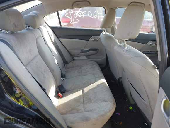 2014 Honda Civic Sedan LX with VIN 2HGFB2F55EH532657, listed as a IAAI auction lot 42098893 with 156,535 mi miles. Bid and sale history available at carsss.com. Image 8.