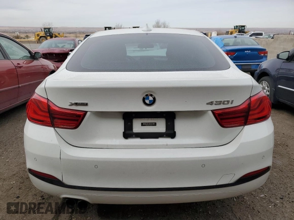 2019 BMW 4 Series 430i xDrive with VIN WBA4J3C53KBL07142, listed as a Copart auction lot 49137705 with 66,244 mi miles and Salvage Title. Bid and sale history available at carsss.com. Image 6.