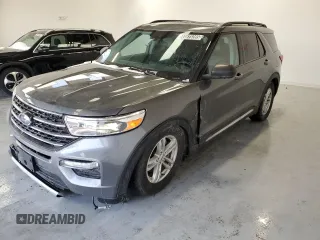 2023 Ford Explorer XLT with VIN 1FMSK7DH4PGB71018, listed as a Copart auction lot 41675285 with 28,314 mi miles and Clean Title. Bid and sale history available at carsss.com. Image 1.