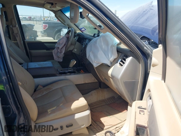 2014 Ford Expedition King Ranch with VIN 1FMJU1J58EEF46382, listed as a IAAI auction lot 41830338 with 266,023 mi miles and . Bid and sale history available at DreamBid. Image 5.