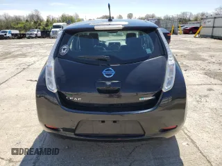 2014 Nissan LEAF SL with VIN 1N4AZ0CP7EC334248, listed as a Copart auction lot 52198325 with 57,659 mi miles and Salvage Title. Bid and sale history available at carsss.com. Image 6.