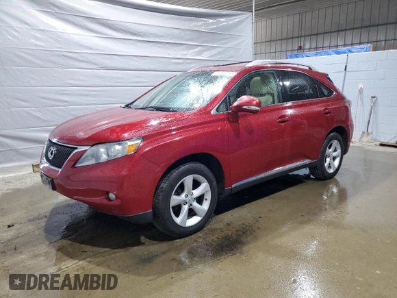 2010 Lexus RX 350 z VIN 2T2BK1BA2AC061545, wystawiony jako Copart lot #55592715 z przebiegiem 99 819 mil mil oraz Szkoda całkowita • Salvage title. Historia ofert i sprzedaży dostępna na DreamBid. Obrazek 1.