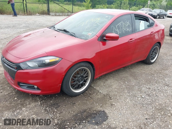 2014 Dodge Dart GT with VIN 1C3CDFEB2ED867080, listed as a IAAI auction lot 42513766 with Not provided miles and . Bid and sale history available at DreamBid. Image 2.