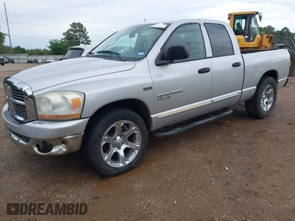 2006 Dodge 1500 SLT with VIN 1D7HA18246S583705, listed as a IAAI auction lot 42110246 with 313,649 mi miles and . Bid and sale history available at carsss.com. Image 2.