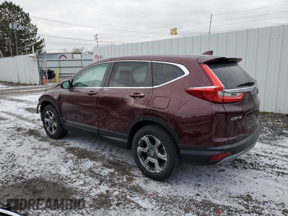 2019 Honda CR-V EX with VIN 2HKRW2H52KH618055, listed as a Copart auction lot 36500663 with 37,655 mi miles. Bid and sale history available at carsss.com. Image 2.