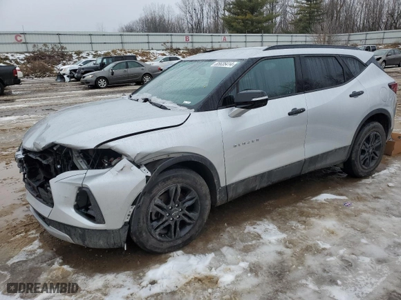 2019 Chevrolet Blazer with VIN 3GNKBGRS3KS584560, listed as a Copart auction lot 85635414 with 59,431 mi miles and Clean Title. Bid and sale history available at carsss.com. Image 1.