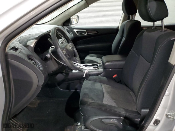 2019 Nissan Pathfinder S with VIN 5N1DR2MM1KC650033, listed as a Copart auction lot 48685425 with 121,127 mi miles and Salvage Title. Bid and sale history available at carsss.com. Image 7.