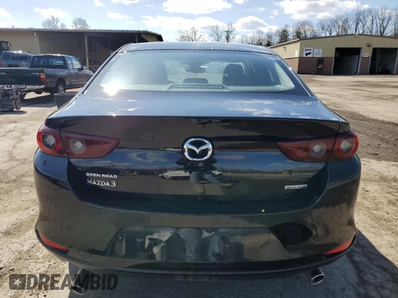 2025 Mazda 3 S Select Sport with VIN JM1BPABM6S1759243, listed as a Copart auction lot 50402385 with Not Provided miles and Salvage Title. Bid and sale history available at DreamBid. Image 6.