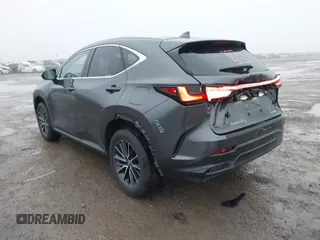 2023 Lexus NX with VIN 2T2GDCAZ3PC005691, listed as a IAAI auction lot 41466962 with 26,289 mi miles. Bid and sale history available at carsss.com. Image 3.