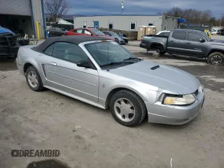2001 Ford Mustang Deluxe with VIN 1FAFP44491F150140, listed as a Copart auction lot 48505185 with 259,819 mi miles and Salvage Title. Bid and sale history available at carsss.com. Image 4.