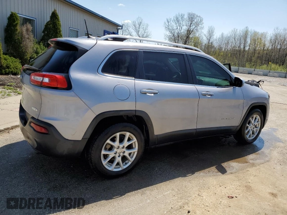 2018 Jeep Cherokee Latitude Plus with VIN 1C4PJLLB9JD535137, listed as a Copart auction lot 52505705 with 92,651 mi miles and Salvage Title. Bid and sale history available at DreamBid. Image 3.