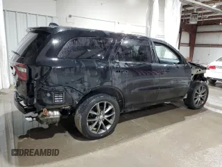 2018 Dodge Durango GT with VIN 1C4RDJDG1JC439538, listed as a Copart auction lot 54911485 with 95,829 mi miles and Salvage Title. Bid and sale history available at DreamBid. Image 3.