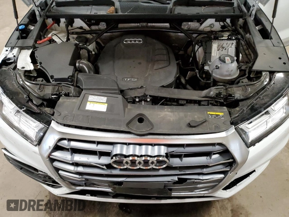 2020 Audi Q5 Premium Plus with VIN WA1BNAFY5L2108629, listed as a Copart auction lot 71128292 with 15,931 mi miles. Bid and sale history available at carsss.com. Image 12.