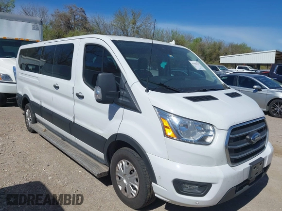 2020 Ford Transit Passenger XL with VIN 1FBAX2Y86LKA23463, listed as a IAAI auction lot 41848187 with 62,737 mi miles and . Bid and sale history available at DreamBid. Image 1.