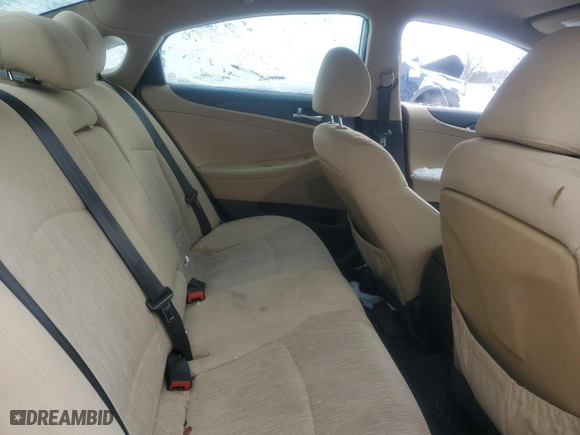 2013 Hyundai Sonata GLS with VIN 5NPEB4AC8DH511111, listed as a Copart auction lot 46241275 with 124,868 mi miles and Salvage Title. Bid and sale history available at carsss.com. Image 11.
