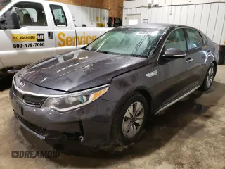 2017 Kia Optima z VIN KNAGT4LC0H5006637, wystawiony jako Copart lot #55569635 z przebiegiem 75 616 mil mil oraz Czysty tytuł • Clean title. Historia ofert i sprzedaży dostępna na DreamBid. Obrazek 1.