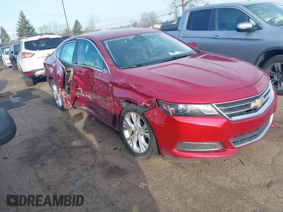 2015 Chevrolet Impala LT z VIN 1G1115SL5FU138620, wystawiony jako IAAI lot #41814944 z przebiegiem 113 332 mil mil oraz . Historia ofert i sprzedaży dostępna na DreamBid. Obrazek 1.