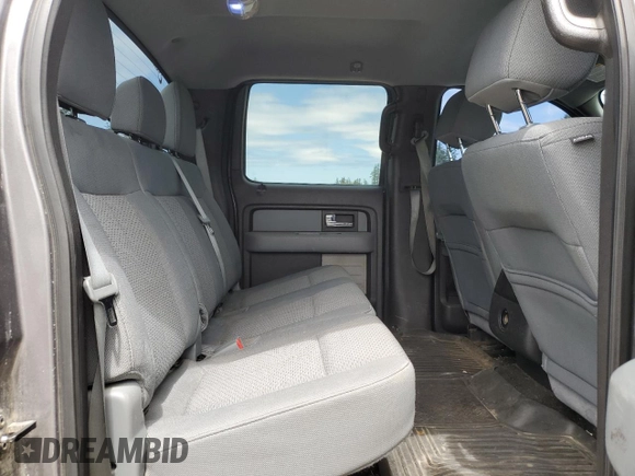 2012 Ford F-150 XL with VIN 1FTFW1EF5CKD80067, listed as a Copart auction lot 61274875 with 132,670 mi miles and Salvage title. Bid and sale history available at DreamBid. Image 10.