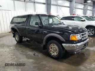1997 Ford Ranger XLT with VIN 1FTCR11X9VTA43729, listed as a Copart auction lot 80646164 with 207,830 mi miles and Salvage title. Bid and sale history available at DreamBid. Image 4.