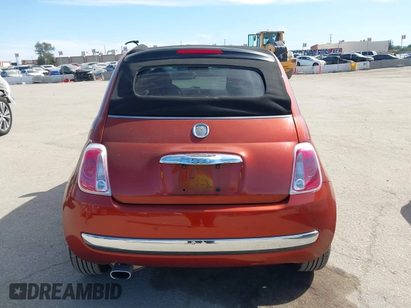 2012 FIAT 500 Gucci with VIN 3C3CFFER8CT370548, listed as a IAAI auction lot 42028846 with 74,091 mi miles. Bid and sale history available at carsss.com. Image 16.