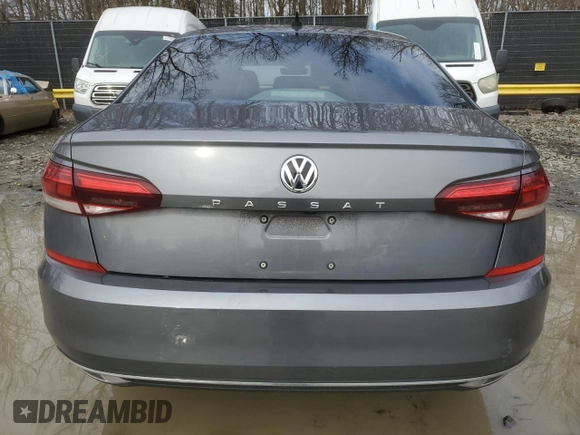 2020 Volkswagen Passat 2.0T SE with VIN 1VWSA7A38LC012730, listed as a Copart auction lot 45596335 with 69,611 mi miles and Salvage Title. Bid and sale history available at carsss.com. Image 6.