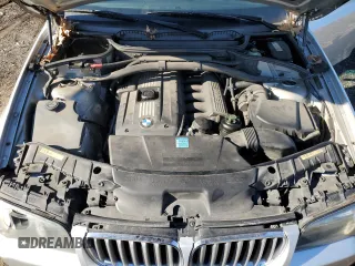 2008 BMW X3 3.0si with VIN WBXPC93448WJ20078, listed as a Copart auction lot 46501855 with 143,308 mi miles and Salvage Title. Bid and sale history available at DreamBid. Image 12.