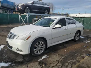 2009 Infiniti M with VIN JNKCY01F59M850803, listed as a Copart auction lot 51481445 with 171,188 mi miles and Salvage Title. Bid and sale history available at carsss.com. Image 1.