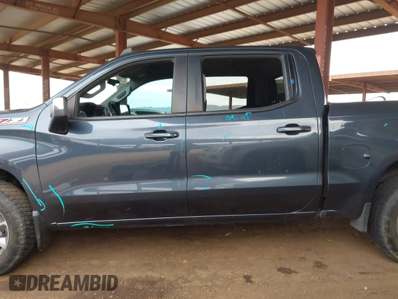 2021 Chevrolet Silverado 1500 LT with VIN 1GCUYDET1MZ296250, listed as a IAAI auction lot 41865934 with 69,413 mi miles. Bid and sale history available at carsss.com. Image 14.