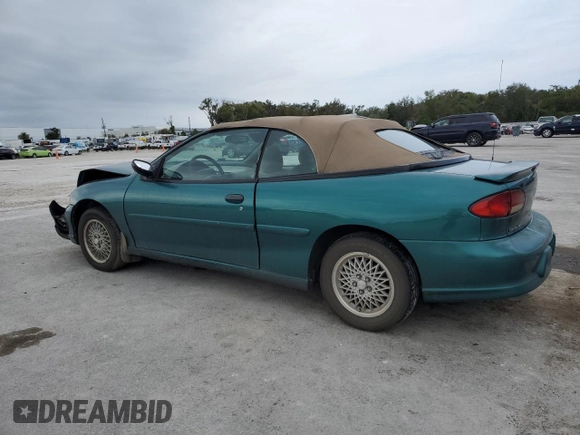 1999 Chevrolet Cavalier Z24 with VIN 4G1JF32T8XB904812, listed as a Copart auction lot 75562794 with 121,371 mi miles and Salvage Title. Bid and sale history available at carsss.com. Image 2.