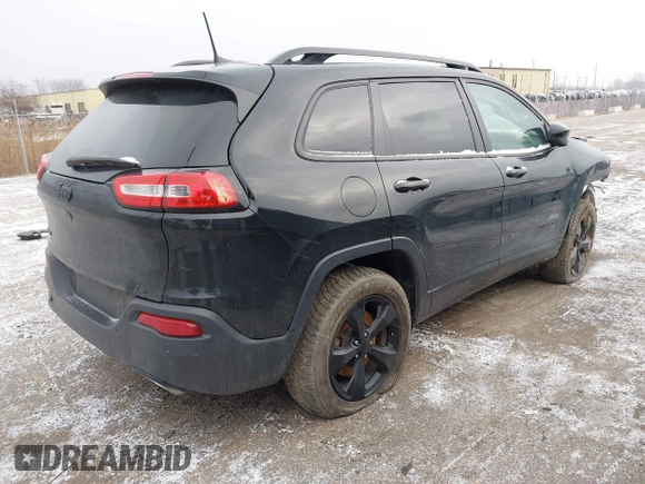 2018 Jeep Cherokee Limited with VIN 1C4PJMDX8JD530088, listed as a IAAI auction lot 41213375 with 96,210 mi miles. Bid and sale history available at carsss.com. Image 4.