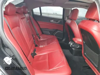 2021 Alfa Romeo Giulia Ti with VIN ZARFANBNXM7641463, listed as a Copart auction lot 42872425 with 47,471 mi miles and Salvage title. Bid and sale history available at DreamBid. Image 10.
