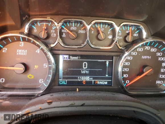 2015 Chevrolet Suburban LT with VIN 1GNSKJKC0FR646425, listed as a Copart auction lot 44880954 with 116,995 mi miles and . Bid and sale history available at DreamBid. Image 9.