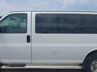 2013 Chevrolet Express Passenger 1LT with VIN 1GAZGYFG0D1117737, listed as a IAAI auction lot 42320524 with 103,968 mi miles and . Bid and sale history available at DreamBid. Image 14.