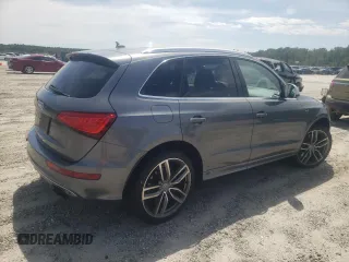 2014 Audi SQ5 Premium Plus with VIN WA1CGAFPXEA010954, listed as a Copart auction lot 69698444 with 193,137 mi miles and Salvage Title. Bid and sale history available at carsss.com. Image 3.