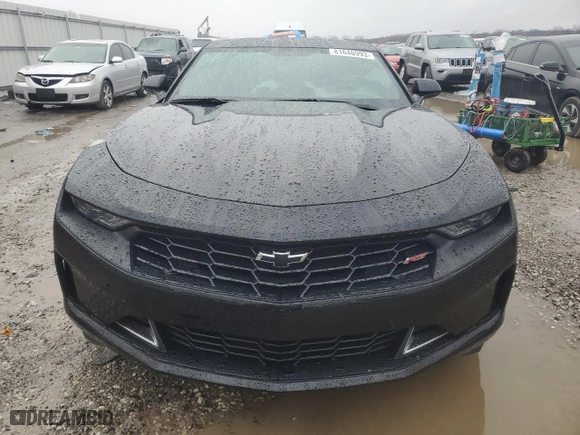 2022 Chevrolet Camaro 2LT with VIN 1G1FC1RS9N0127728, listed as a Copart auction lot 81646993 with 17,114 mi miles and Salvage Title. Bid and sale history available at carsss.com. Image 5.