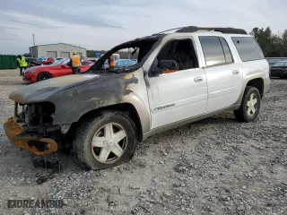2003 Chevrolet TrailBlazer EXT LT with VIN 1GNES16S736133698, listed as a Copart auction lot 45674885 with 0 mi miles and Salvage Title. Bid and sale history available at carsss.com. Image 1.