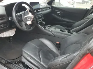 2020 Toyota GR Supra 3.0 with VIN WZ1DB4C05LW025865, listed as a Copart auction lot 87615805 with 0 mi miles and Salvage Title. Bid and sale history available at carsss.com. Image 8.